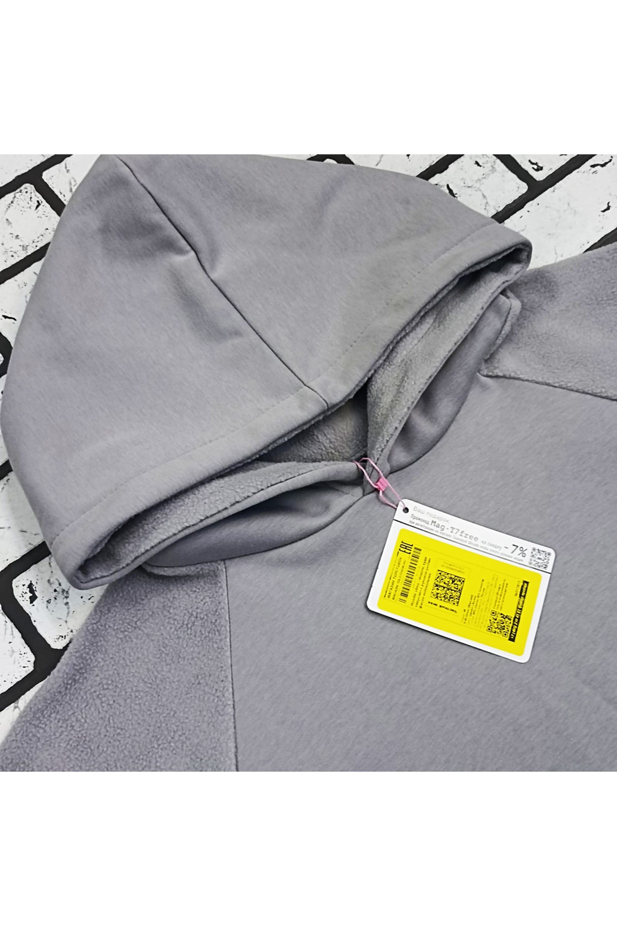 Hoodie slims - модель худи оверсайз с рукавом реглан фасон колокольчик — фото 14