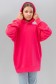  Neon pink hoodie OVERSIZE summer for Teenager XS-36-38-Teenage-(Подростковый)    Неоновый розовый худи оверсайз подростковый летний 