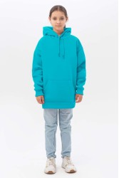 Подростковое худи Oversize UNISEX Аква