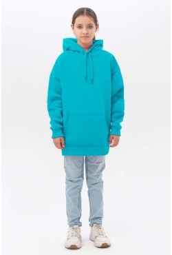 Подростковое худи Oversize UNISEX Аква