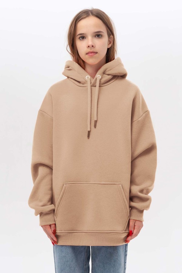 Подростковое худи Oversize UNISEX Бежевый