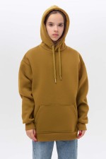  Teenage oversized UNISEX camel hoodie XS-36-38-Teenage-(Подростковый)    Подростковое худи Oversize UNISEX цвет кемел 