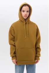 Подростковое худи Oversize UNISEX цвет кемел