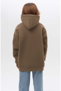 Подростковое худи Oversize UNISEX Какао Подростковое худи Oversize UNISEX Какао