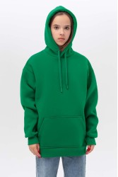 Подростковое худи Oversize UNISEX ярко-зеленое