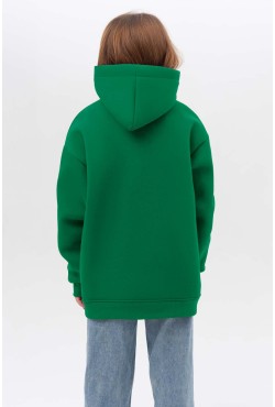 Подростковое худи Oversize UNISEX ярко-зеленое Подростковое худи Oversize UNISEX ярко-зеленое