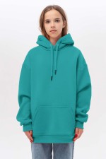 Подростковое худи Oversize UNISEX мятное Teenage oversized UNISEX mint XS-36-38-Teenage-(Подростковый) Подростковое худи Oversize UNISEX мятное