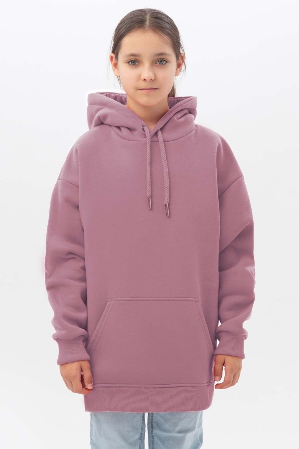 Подростковое худи Oversize UNISEX пудровая Teenage oversized UNISEX powder hoodie M-40-42-Teenage-(Подростковый) Подростковое худи Oversize UNISEX пудровая