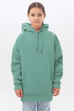  Teenage Oversized UNISEX Sage Hoodie XS-36-38-Teenage-(Подростковый)    Подростковое худи Oversize UNISEX цвет шалфей 
