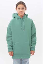 Подростковое худи Oversize UNISEX цвет шалфей