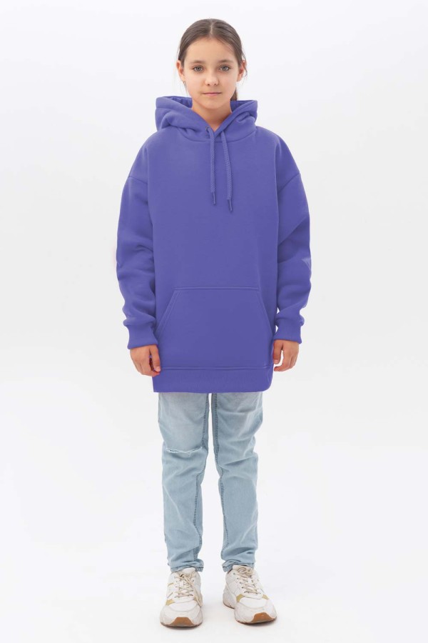 Подростковое худи Oversize UNISEX Черничный Йогурт   Магазин Толстовок Утепленные зимние худи оверсайз подростковые