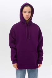 Подростковое худи Oversize UNISEX Винный цвет