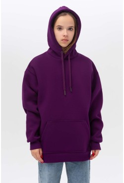 Подростковое худи Oversize UNISEX Винный цвет Подростковое худи Oversize UNISEX Винный цвет