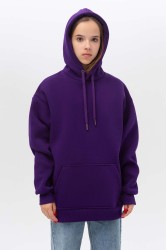 Подростковое худи Oversize UNISEX Фиолетовый