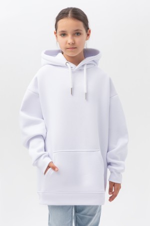 Подростковое худи Oversize UNISEX Белое