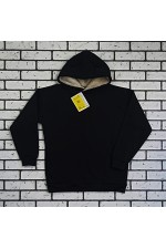 Худи эксклюзив - черная толстовка оверсайз с рожками   Магазин Толстовок Женские теплые худи оверсайз с начесом