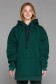  Dark Green color hoodie OVERSIZE unisex M-48-Unisex-(Женский)    Толстовка Худи Оверсайз Цвет Темно-Зеленый Женская унисекс 