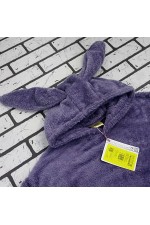 Худи плюшевое оверсайз с ушками на капюшоне фиолетовый цвет   Магазин Толстовок Женские теплые худи оверсайз с начесом