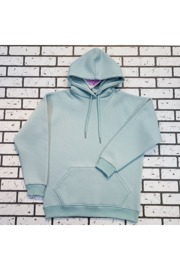 Худи оверсайз цвет тиффани женская (унисекс)   Магазин Толстовок Все худи толстовки свитшоты больших размеров