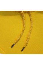 желтое худи круглый шнур