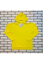 Оверсайз худи петельная без начеса желтая унисекс (мужская)   Магазин Толстовок Худи оверсайз без начеса мужские
