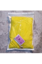 Оверсайз худи петельная без начеса желтая унисекс (мужская)   Магазин Толстовок Худи оверсайз без начеса мужские