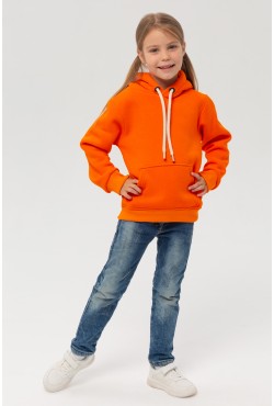 Детское худи Оранжевое - толстовка премиум качества для ребенка от 3х лет