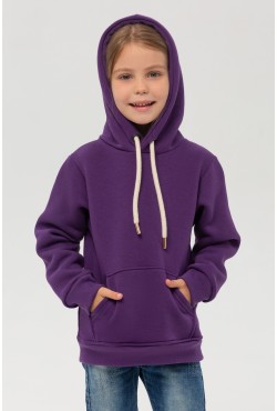 Детское худи Фиолетовое - толстовка премиум качества для ребенка от 3х лет