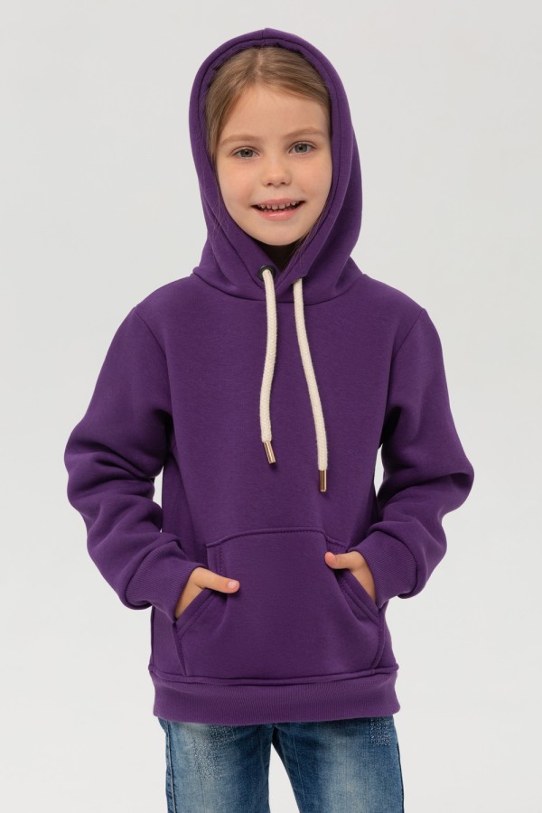  Kids hoodie premium Violet 3XS-32-Kids-(На_деток)    Детское худи Фиолетовое - толстовка премиум качества для ребенка от 3х лет 