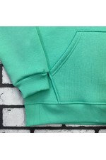 Женская худи с капюшоном премиум цвет Аквамарин   Магазин Толстовок Premium Hoodie Woman