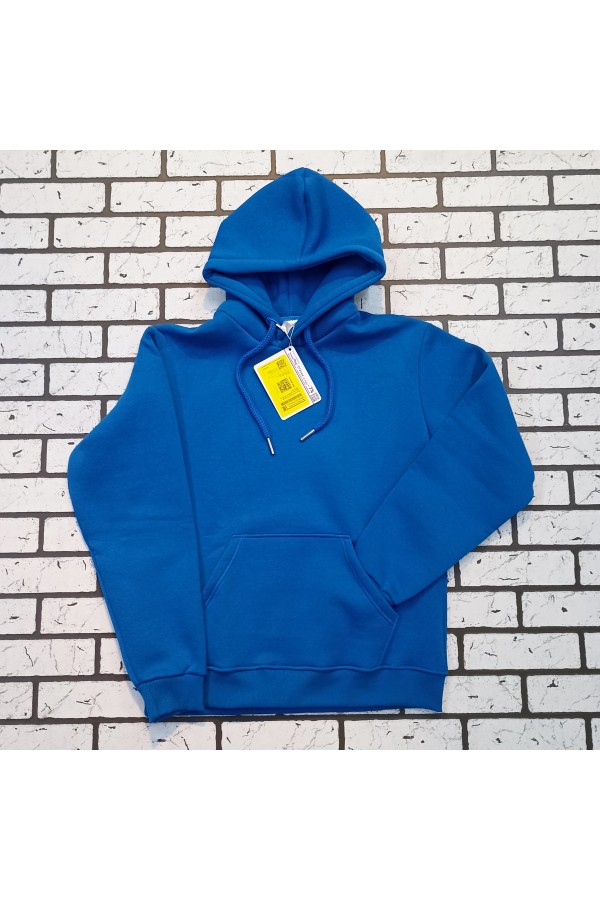 Толстовка худи мужская Лазурная (бирюза) премиум качества 340гр/м.кв   Магазин Толстовок Premium Hoodie Man