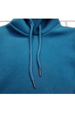 Мужская худи с капюшоном премиум качества петроль (сине-зеленый) 340гр/м.кв   Магазин Толстовок Premium Hoodie Man