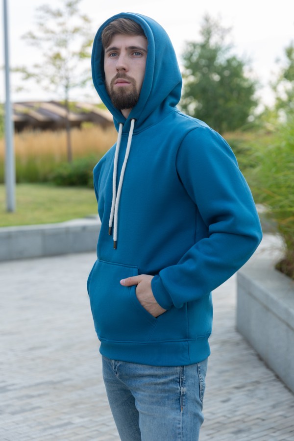 Мужская худи с капюшоном премиум качества Байкал 340гр/м.кв   Магазин Толстовок Premium Hoodie Man