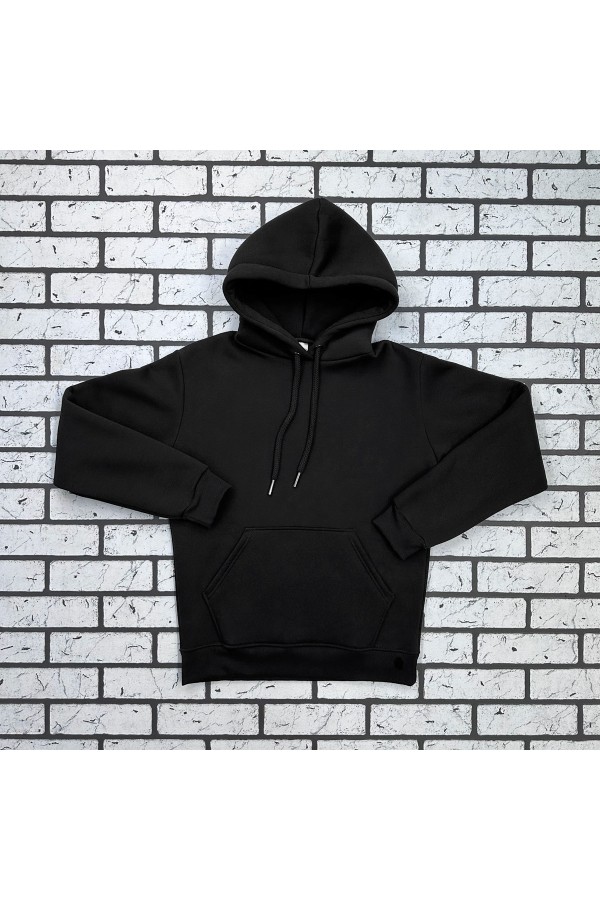 Premium Hoodie Woman Женская Худи с капюшоном премиум черная 360гр/м.кв 16 Женская Худи с капюшоном премиум черная 360гр/м.кв Магазин Толстовок Premium Hoodie Woman