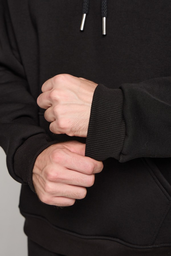 Все худи толстовки свитшоты больших размеров Мужская худи черная с капюшоном премиум качества 360гр/м.кв 11 Мужская худи черная с капюшоном премиум качества 360гр/м.кв Магазин Толстовок Все худи толстовки свитшоты больших размеров