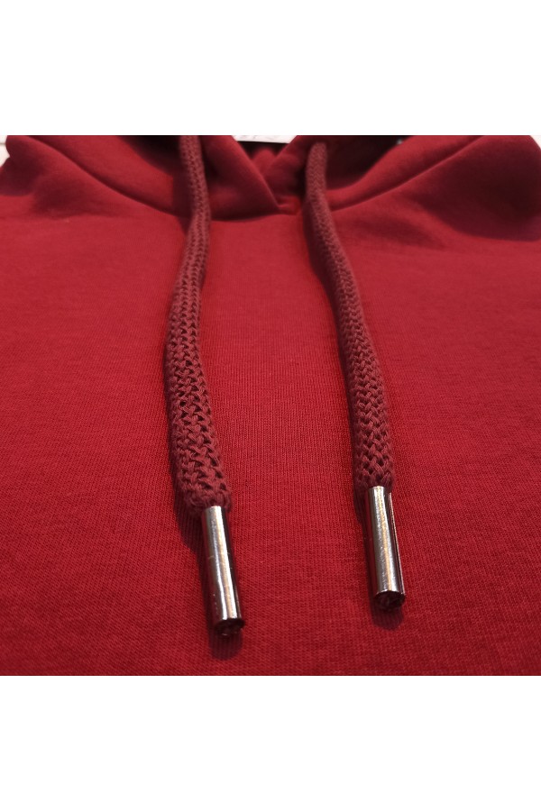 Подростковое худи премиум качества цвет Бордовый 340гр   Магазин Толстовок Подростковые Худи Премиум / Premium Teenage Hoodie