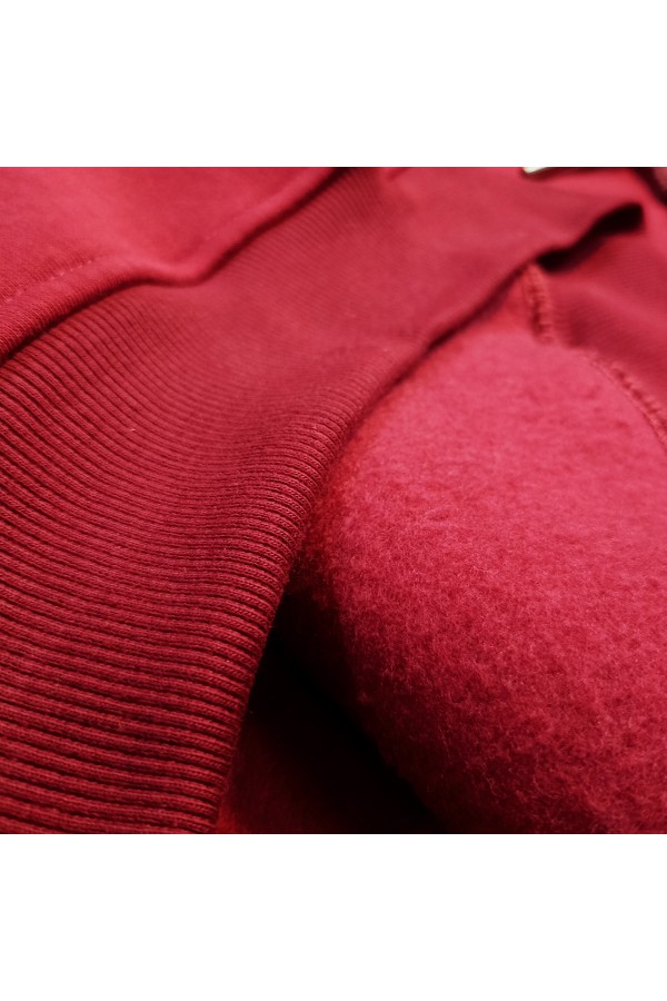 Подростковое худи премиум качества цвет Бордовый 340гр   Магазин Толстовок Подростковые Худи Премиум / Premium Teenage Hoodie