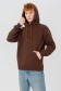 Мужская худи коричневая с капюшоном премиум качества утепленная 330 гр/м.кв   Магазин Толстовок Premium Hoodie Man