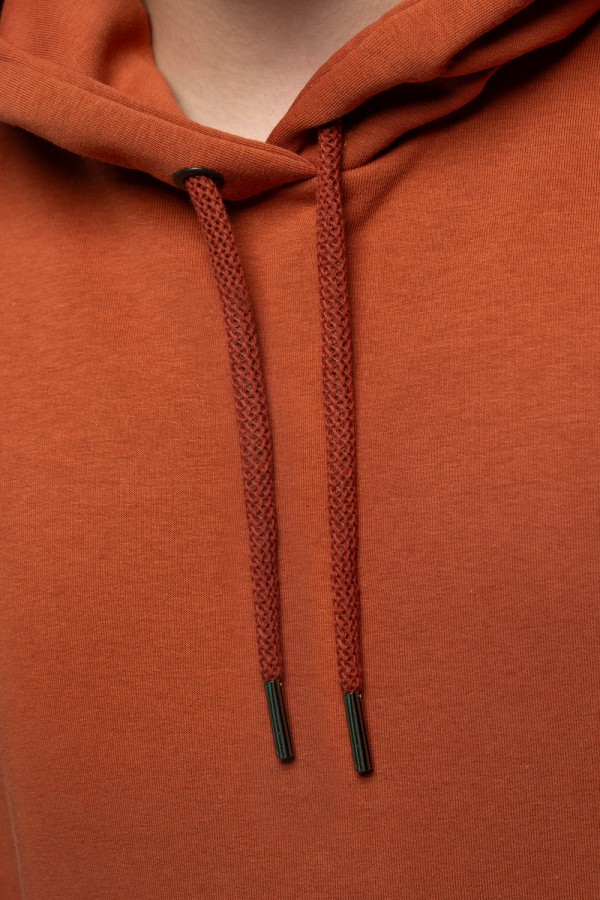 Мужская худи с капюшоном премиум качества кэмэл 340гр/м.кв   Магазин Толстовок Premium Hoodie Man