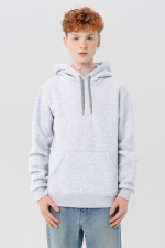  Premium Hoodie car melange unisex man XS-44-Unisex-(Мужской)    Мужская худи с капюшоном премиум кар меланж 340гр/м.кв 