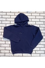 Подростковое худи премиум качества Тёмно-синий цвет 340гр   Магазин Толстовок Подростковые Худи Премиум / Premium Teenage Hoodie