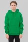 Мужская худи зеленая с капюшоном премиум качества 320 гр/м.кв   Магазин Толстовок Premium Hoodie Man
