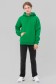 Мужская худи зеленая с капюшоном премиум качества 320 гр/м.кв   Магазин Толстовок Premium Hoodie Man