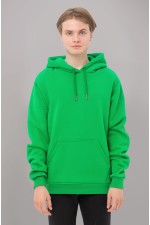  Premium Hoodie light green unisex man XS-44-Unisex-(Мужской)    Толстовка мужская светло-зеленая премиум качества 340гр/м.кв 