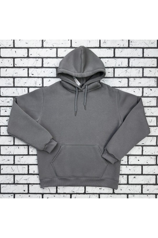 Premium Hoodie Man Мужская худи с капюшоном премиум Middle Grey (средне серый) 340гр/м.кв 20 Мужская худи с капюшоном премиум Middle Grey (средне серый) 340гр/м.кв Магазин Толстовок Premium Hoodie Man