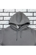 Premium Hoodie Man Мужская худи с капюшоном премиум Middle Grey (средне серый) 340гр/м.кв 17 Мужская худи с капюшоном премиум Middle Grey (средне серый) 340гр/м.кв Магазин Толстовок Premium Hoodie Man