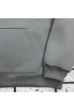 Premium Hoodie Man Мужская худи с капюшоном премиум Middle Grey (средне серый) 340гр/м.кв 15 Мужская худи с капюшоном премиум Middle Grey (средне серый) 340гр/м.кв Магазин Толстовок Premium Hoodie Man