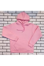Мужская худи нежно-розовая премиум качества 340гр/м.кв   Магазин Толстовок Premium Hoodie Man
