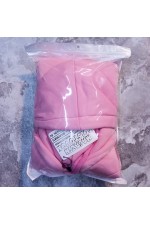 Мужская худи нежно-розовая премиум качества 340гр/м.кв   Магазин Толстовок Premium Hoodie Man