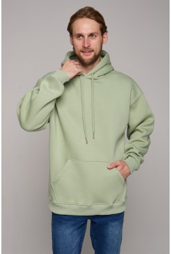 Оверсайз худи нежная фисташка мужское